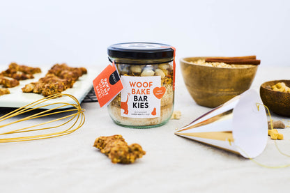 Préparation pour biscuits pour chiens à faire soi-même | WoofBake | Barkies Bio
