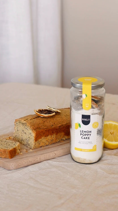 Cake | Jar | Lemon Poppyseed Cake | Lemon cake