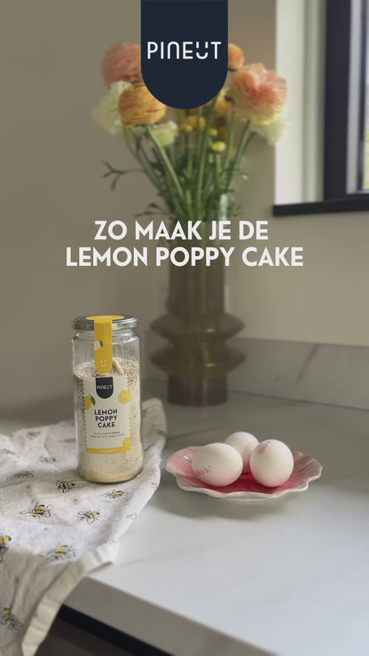 Cake | Jar | Lemon Poppyseed Cake | Lemon cake