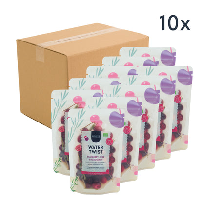Watertwist | Beuteltasche | Cranberry, Kirsche & Rosmarin Bio